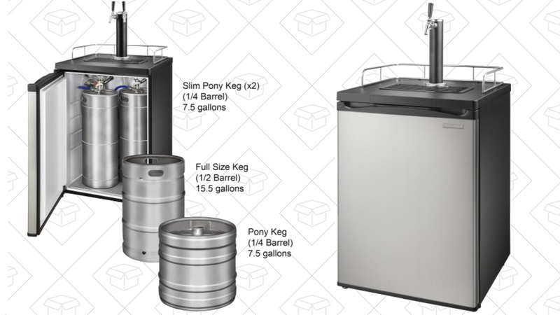 Insignia Kegerators: Single Tap, $310 | Double Tap, $400